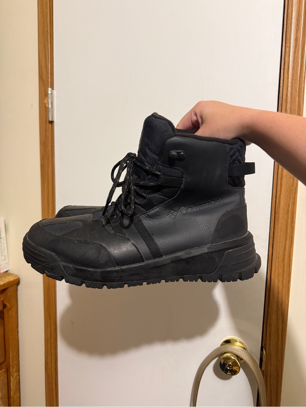 Mens columbia snow trekker boots
